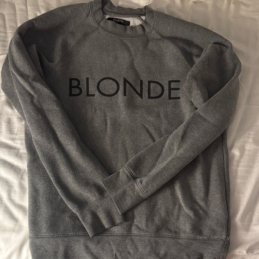 Brunette The Label “BLONDE” Sweater